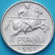 Монета Испания 10 сентимо 1953 год UNC