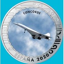 Испания 1,5 евро 2020 год. Concorde
