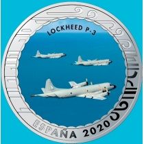 Испания 1,5 евро 2020 год. Lockheed P-3