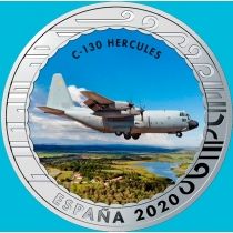 Испания 1,5 евро 2020 год. C-130 Hercules