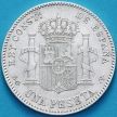 Монета Испания 1 песета 1899 год.