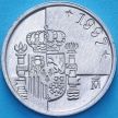Монета Испания 1 песета 1997 год. BU