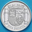 Монета Испания 1 песета 1933 год. Серебро. №2