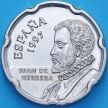 Монета Испания 50 песет 1997 год. Хуан де Эррера BU