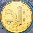 Монета Андорра 20 евроцентов 2023 год. BU