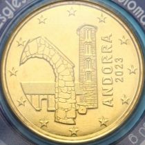 Андорра 10 евроцентов 2023 год. BU