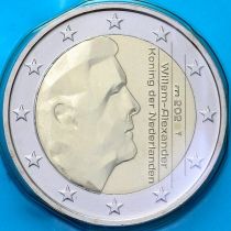 Нидерланды 2 евро 2021 год. BU