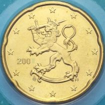 Финляндия 20 евроцентов 2009 год. Fi. BU