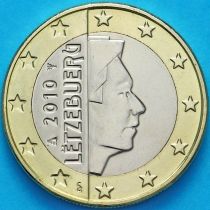 Люксембург 1 евро 2010 год.
