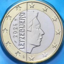Люксембург 1 евро 2024 год. BU