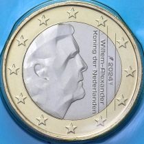 Нидерланды 1 евро 2024 год. BU