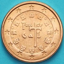 Португалия 1 евроцент 2011 год.