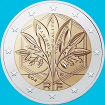 Франция 2 евро 2026 год. BU