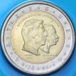 Монета Люксембург 2 евро 2005 год. Анри Нассау и  герцог Адольф. BU