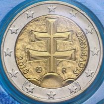 Словакия 2 евро 2010 год. BU