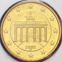 Германия 10 евроцентов 2003 год. D. BU