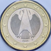 Германия 1 евро 2003 год. D. BU