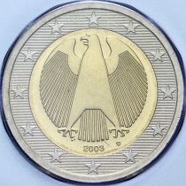 Германия 2 евро 2003 год. D. BU