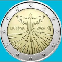 Литва 2 евро 2026 год. Энергетическая Безопасность