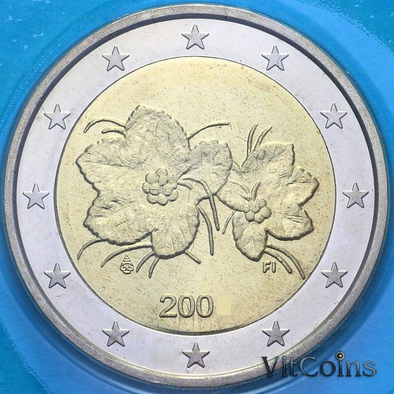 Монета Финляндия 2 евро 2009 год. BU