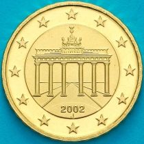 Германия 10 евроцентов 2002 год. J. Пруф