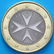 Мальта 1 евро 2008 год. F