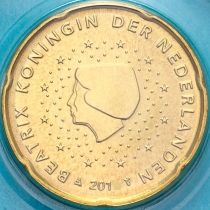 Нидерланды 20 евроцентов 2010 год. BU