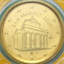 Сан Марино 10 евроцентов 2008 год. BU