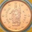 Монета Сан Марино 2 евроцента 2007 год. BU