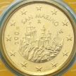 Монета Сан Марино 50 евроцентов 2008 год. BU