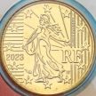 Монета Франция 10 евроцентов 2023 год. BU