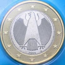 Германия 1 евро 2004 год. G. BU