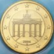Монета Германия 10 евроцентов 2004 год. G. BU