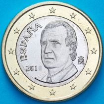 Испания 1 евро 2011 год.