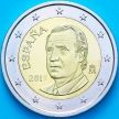 Монета Испания 2 евро 2011 год. Хуан Карлос I