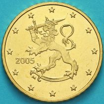 Финляндия 50 евроцентов 2005 год. М