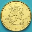 Монета Финляндия 10 евроцентов 2013 год. Fi. Лев