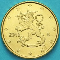 Финляндия 10 евроцентов 2013 год. Fi. Лев