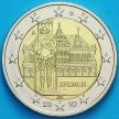 Монета Германия 2 евро 2010 год. Городская ратуша и Роланд, Бремен. А
