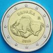 Монета Испания 2 евро 2015 год. Пещера Альтамира.