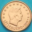 Монета Люксембург 1 евроцент 2019 год. Лев