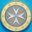 Монета Мальта 1 евро 2016 год. F