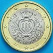 Монета Сан Марино 1 евро 2013 год.