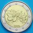 Монета Финляндия 2 евро 2005 год. М