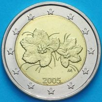 Финляндия 2 евро 2005 год. М