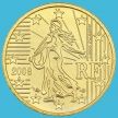 Монета Франция 10 евроцентов 2008 год. Монета из набора.