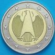 Монета Германия 2 евро 2010 год. D