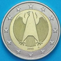 Германия 2 евро 2010 год. D