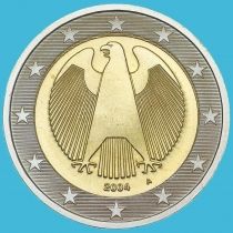 Германия 2 евро 2004 год. А