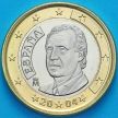 Монета Испания 1 евро 2004 год.  Хуан Карлос I